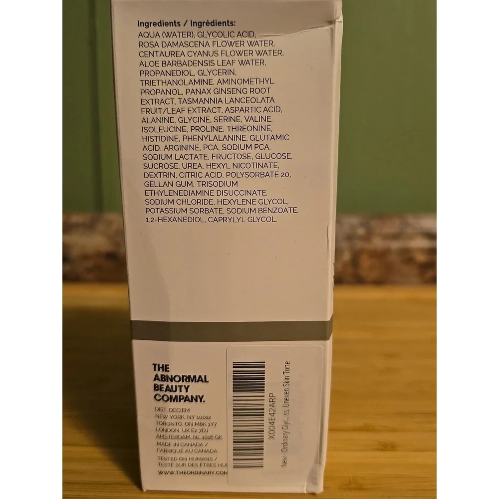 Glycolic Acid‎ 7% Direct Acids Toning Solution Radiant Skin Anti Aging/Acne 8 oz